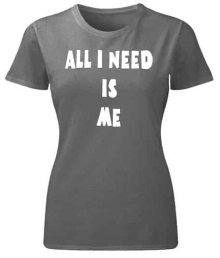 All i need (crna) – Majica sa štampom