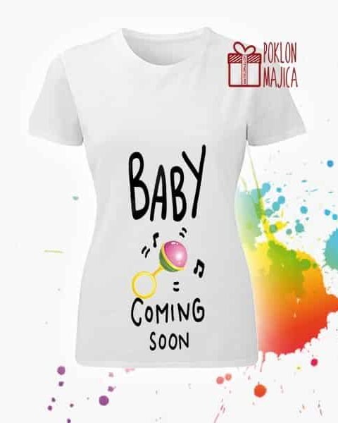 Baby comming – Majica sa štampom