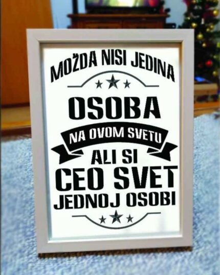 Ceo svet jednoj osobi RAM