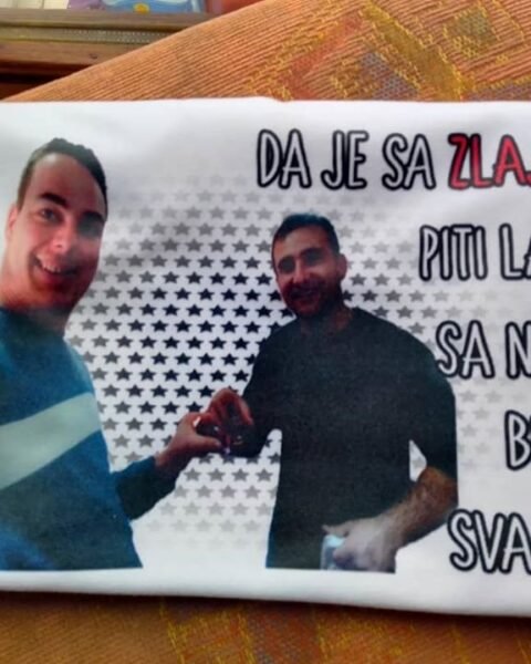 Da je piti lako – Majica sa štampom