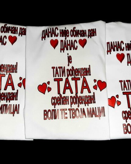 Danas nije obican dan Tatin rodjendan