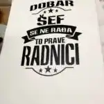 Dobar sef - bela