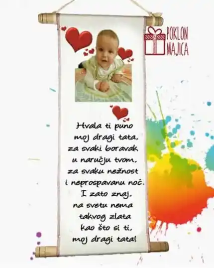 Hvala ti tata - tapiserija