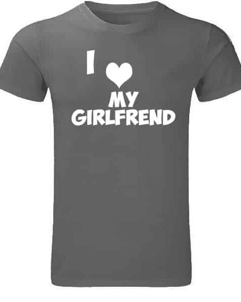 I love my girlfrend – Majica sa štampom