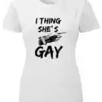 I thing she is gay