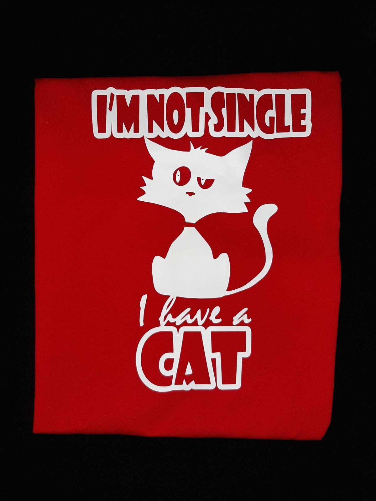 im20not20single.jpg Im not single i have a cat - Слика 1