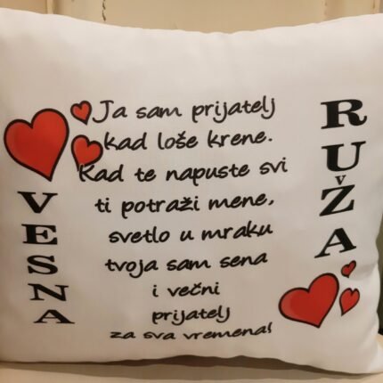 jas sam prijatelj jastuk