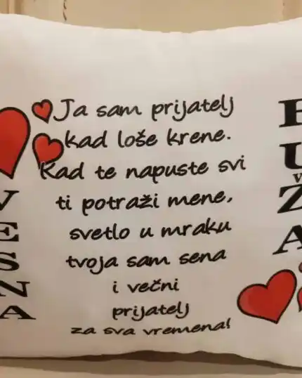 jas sam prijatelj jastuk