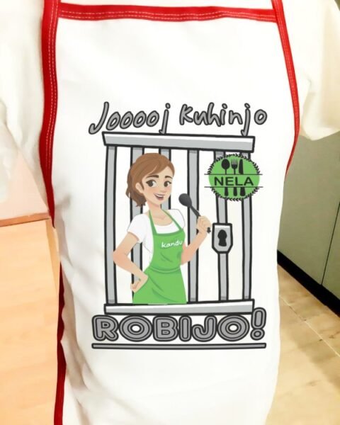 Joj kuhinjo robijo :) – Kecelja sa štampom