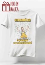 Keramičar – carobnjak – Majica sa štampom – boja: bela