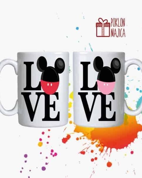love mikimini solje – Šolja sa natpisom