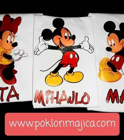 Miki Mini klasik (kratak rukav) – Majica sa štampom