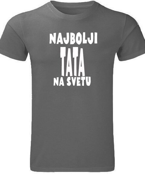 Najbolji tata na svetu (crna)