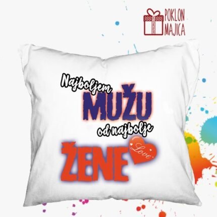 Najboljem muzu - jastuk