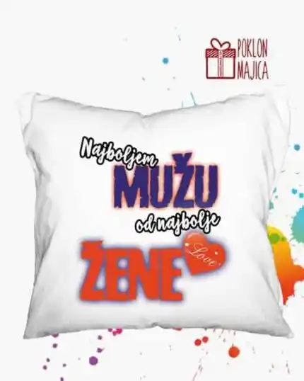 Najboljem muzu - jastuk