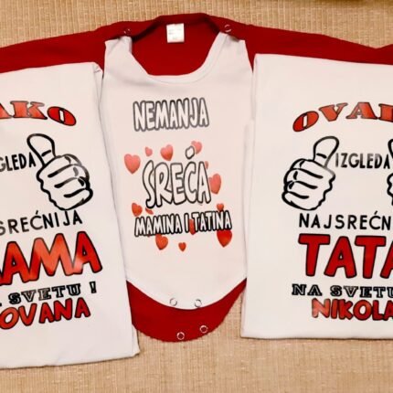 Najsrecnija mama tata i Nemanja