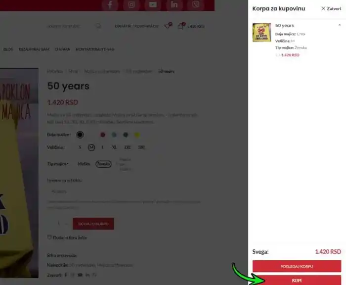 Kako naručiti
