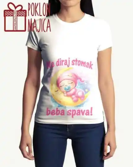 Ne diraj stomak - devojčica