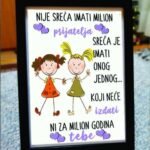 Nije sreca imati milion prijatelja
