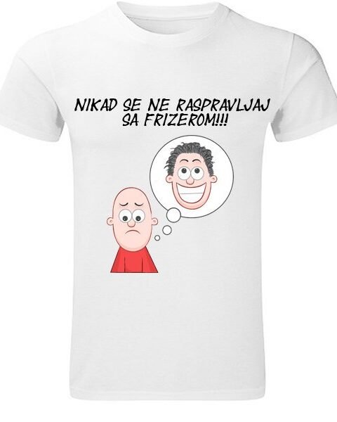 Frizer – Majica sa štampom