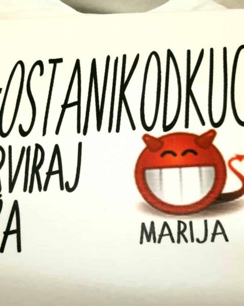 Ostani kod kuce nerviraj muza decka :) – Majica sa štampom