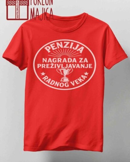 Penzija - nagrada za preživljavanje