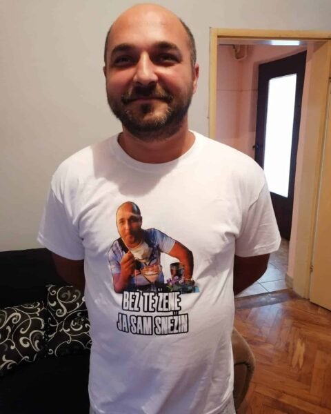 Bez te zene :) – Majica sa štampom