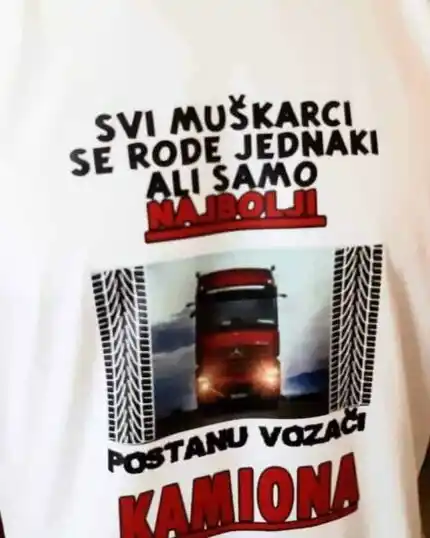 Samo najbolji postanu vozaci kamiona (mercedes)