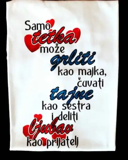 Samo tetka moze...