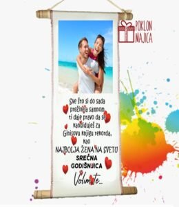 Zena za ginisovu knjigu rekorda - tapiserija