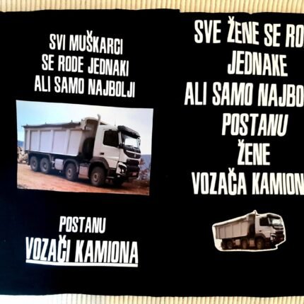 Majica za vozace kamiona i njihove zene