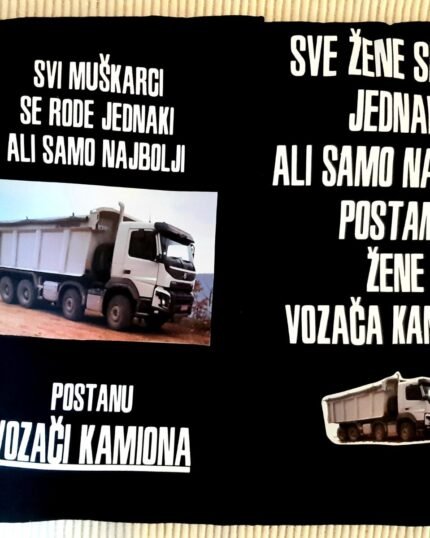 Majica za vozace kamiona i njihove zene