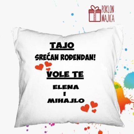 Tajo srecan rodjendan - jastuk
