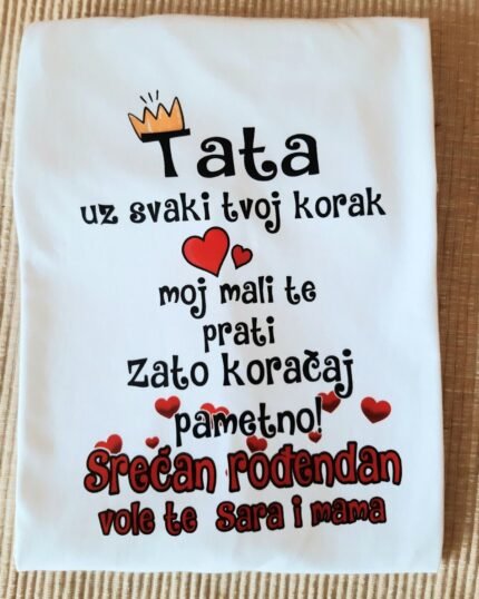 Uz svaki korak tata ja te pratim