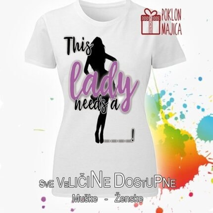 This lady need a ....