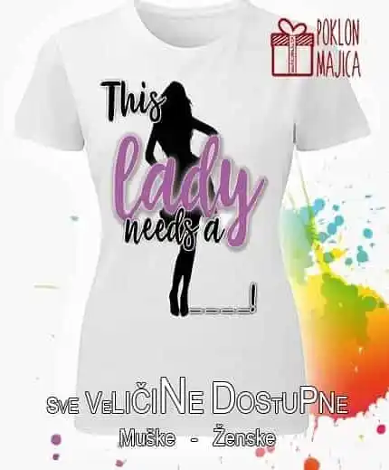 This lady need a ....