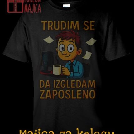 Trudim se da izgledam zaposleno