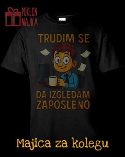 Trudim se da izgledam zaposleno