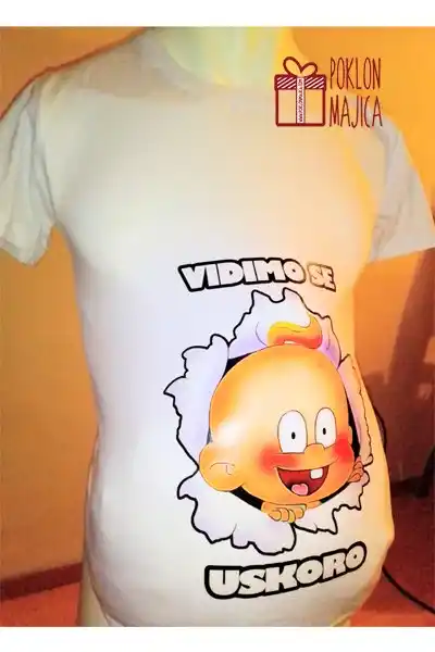 Vidimo se uskoro – nova verzija – Majica sa štampom