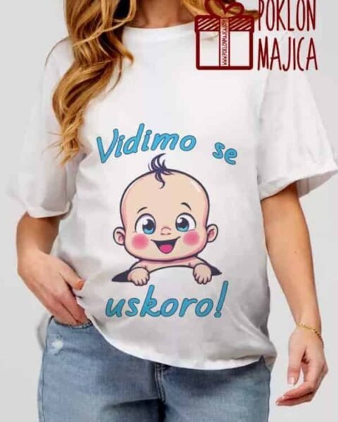 Vidimo se uskoro v91 – Majica sa štampom