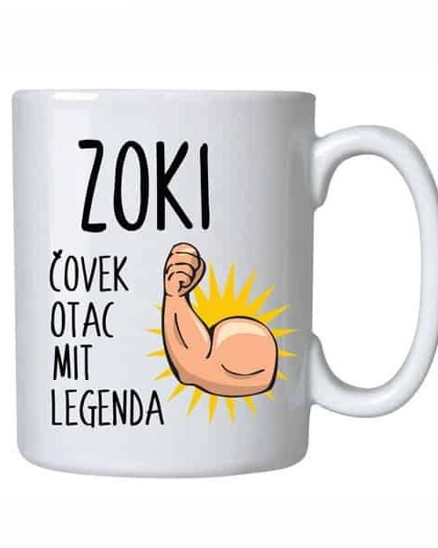 Zoki – Šolja sa natpisom