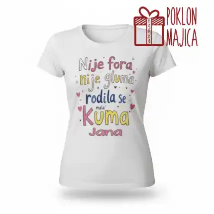 Majica za rodjenje kume