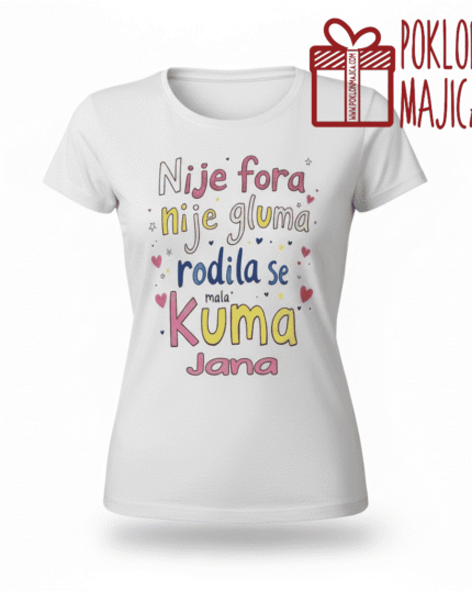 Majica za rodjenje kume