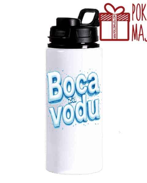 Boca za vodu sa štampom – DIZAJNIRAJ SAM