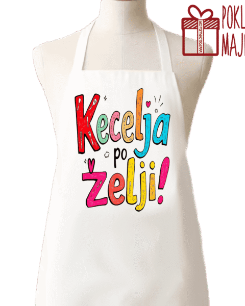 Kecelja sa štampom po želji – DIZAJNIRAJ SAM
