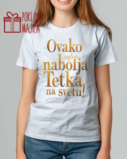 Ovako izgleda najbolja tetka - zlatna