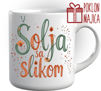 Šolja sa natpisom slikom po želji