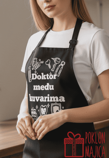Zubar roštiljdžija :) – Kecelja sa štampom