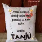 Jastuk za drugaricu prijateljicu devojku ženu
