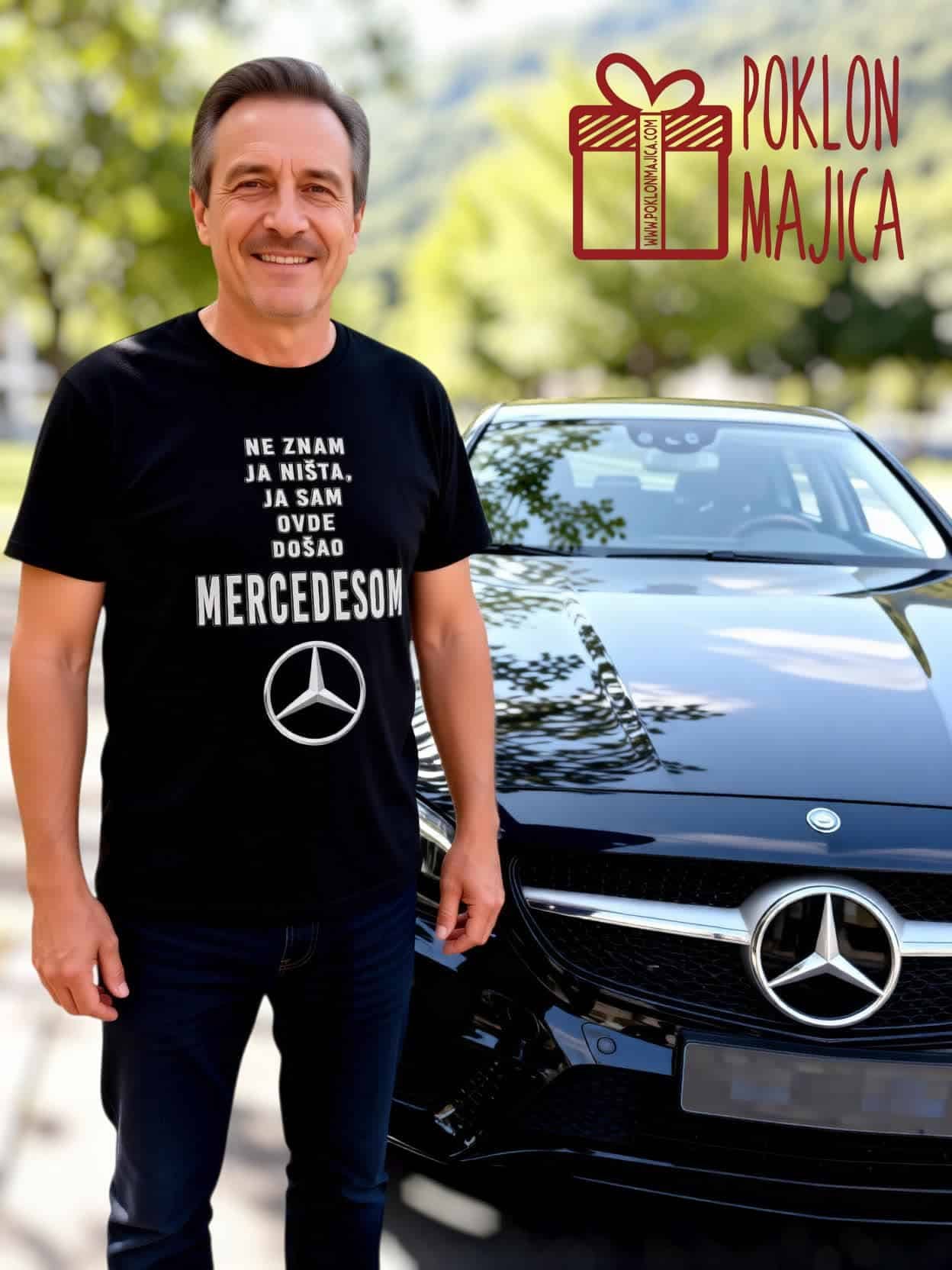 mercedes Šaljiva majica za ljubitelje mercedesa